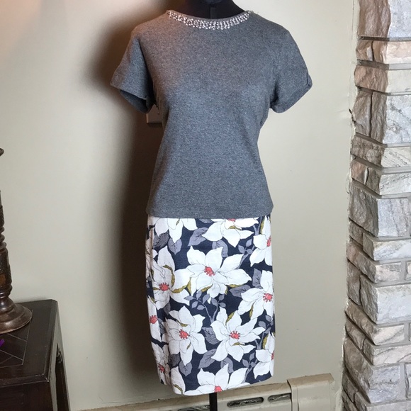 Grey Paraphrase Embellished Top size M - Picture 4 of 5